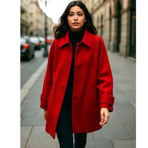 Vintage Wool 3/4" Length Coat Style VI Ltd. SZ XL